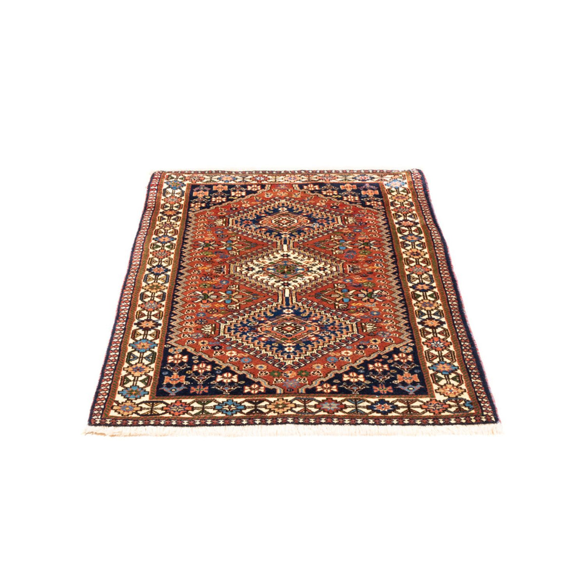 Perser Rug - Nomadic - 130 x 80 cm - red