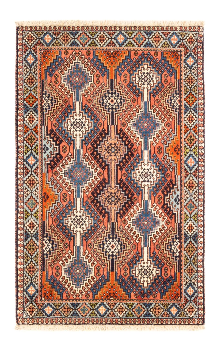 Perser Rug - Nomadic - 125 x 80 cm - red