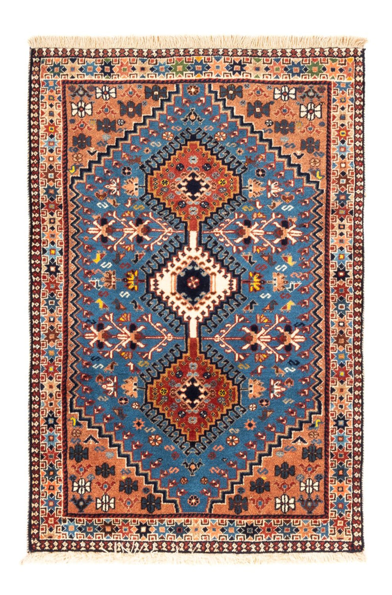 Perser Rug - Nomadic - 122 x 83 cm - blue
