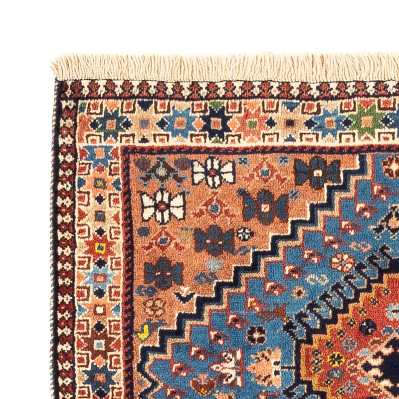 Perser Rug - Nomadic - 122 x 83 cm - blue