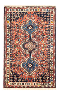 Perser Rug - Nomadic - 123 x 80 cm - red