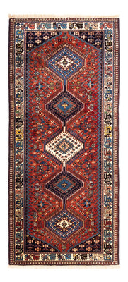 Runner Perser Rug - Nomadic - 193 x 85 cm - red