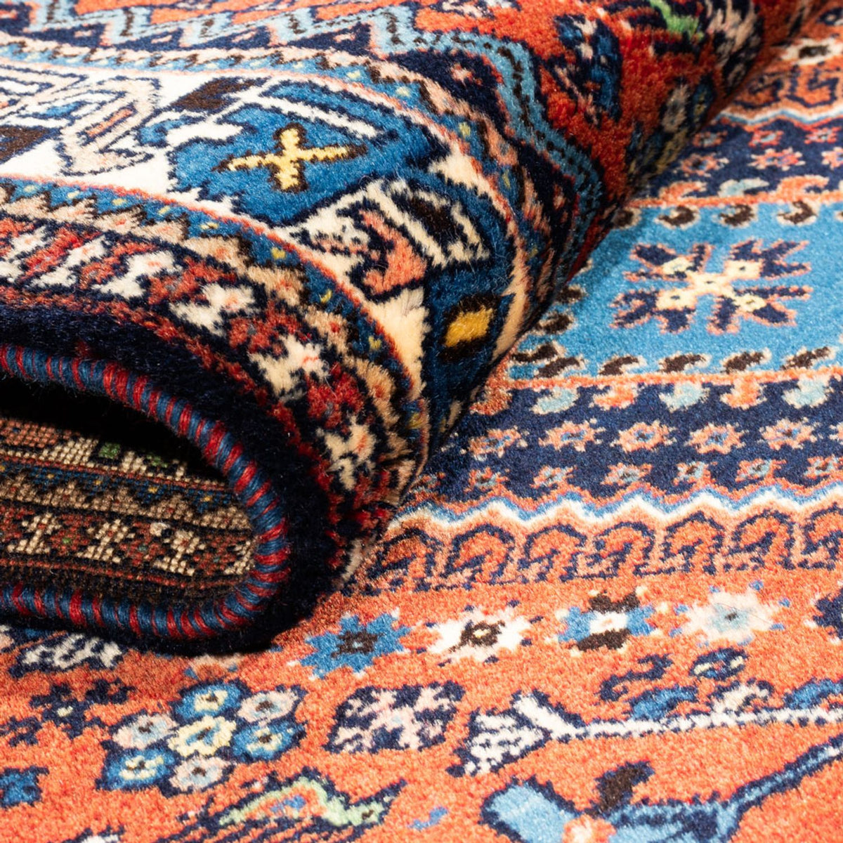 Runner Perser Rug - Nomadic - 193 x 85 cm - red