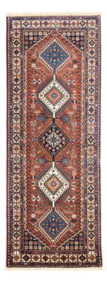 Runner Perser Rug - Nomadic - 205 x 80 cm - red