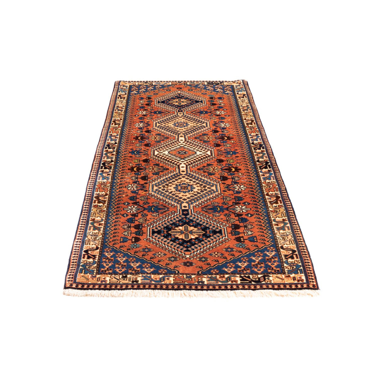 Runner Perser Rug - Nomadic - 200 x 80 cm - red