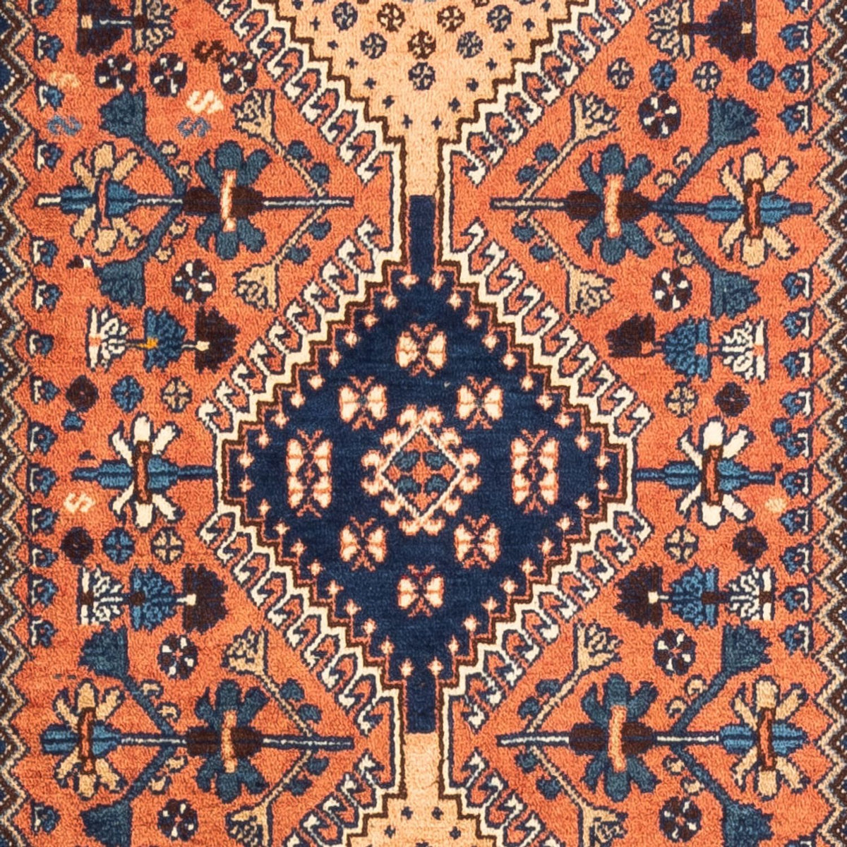 Runner Perser Rug - Nomadic - 193 x 85 cm - red