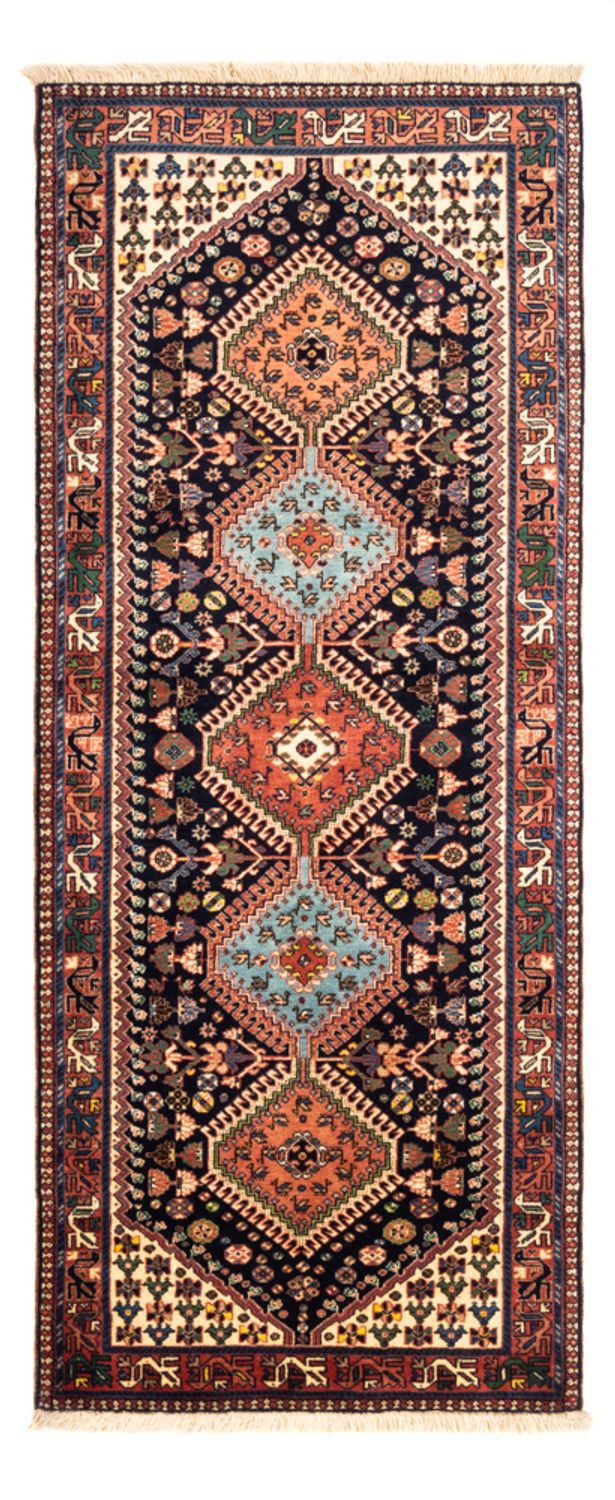 Runner Perser Rug - Nomadic - 200 x 83 cm - dark blue