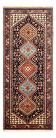 Runner Perser Rug - Nomadic - 200 x 83 cm - dark blue