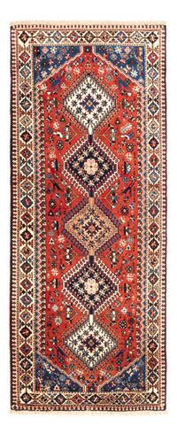 Runner Perser Rug - Nomadic - 195 x 80 cm - red