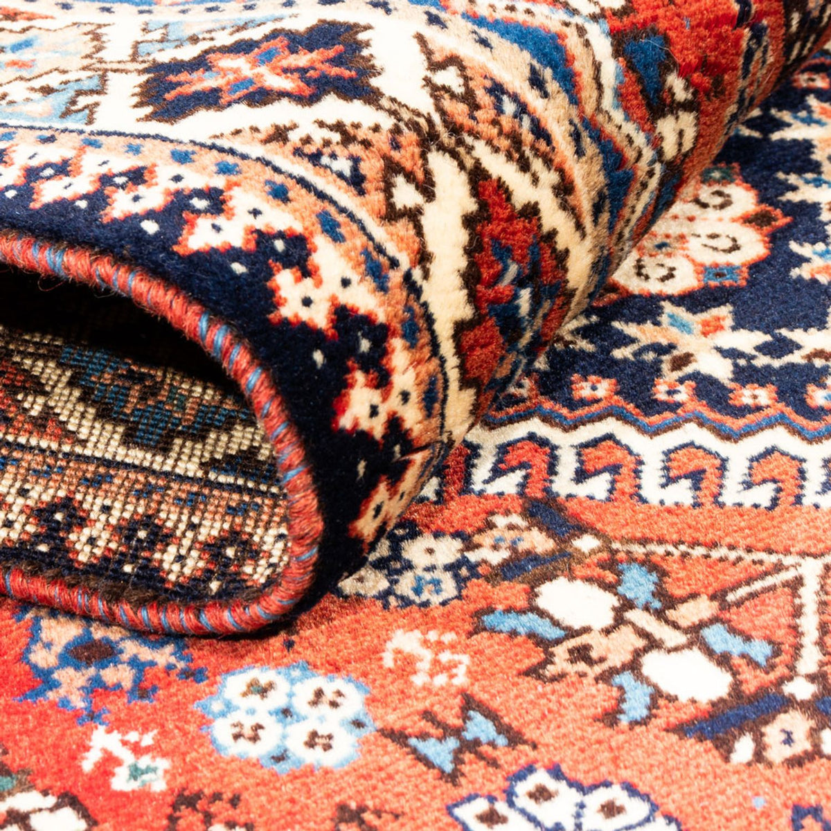 Runner Perser Rug - Nomadic - 195 x 80 cm - red