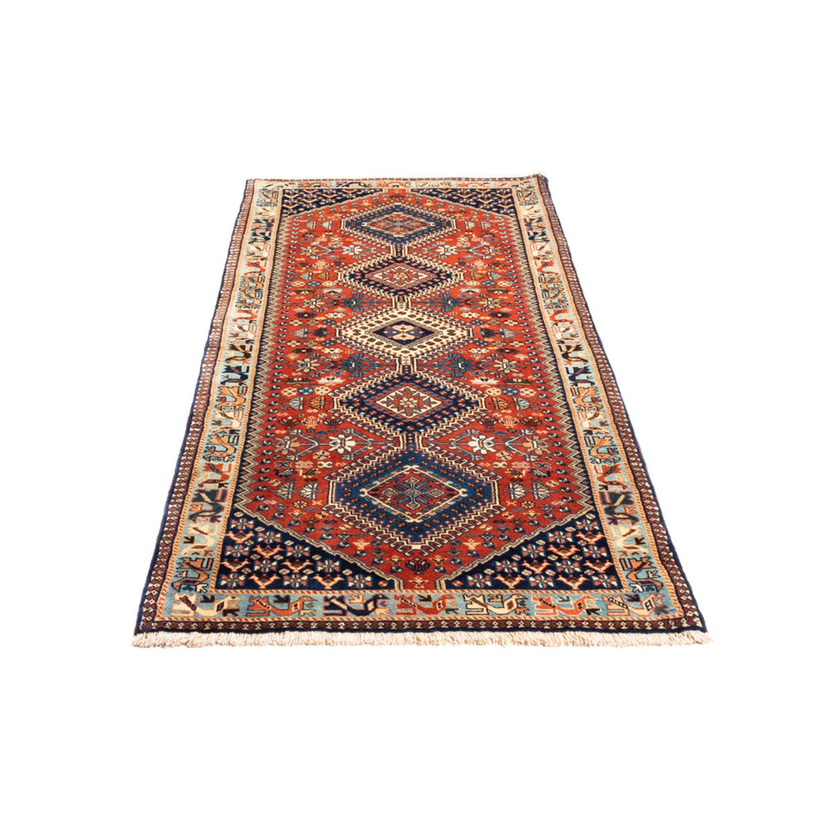 Runner Perser Rug - Nomadic - 198 x 86 cm - red