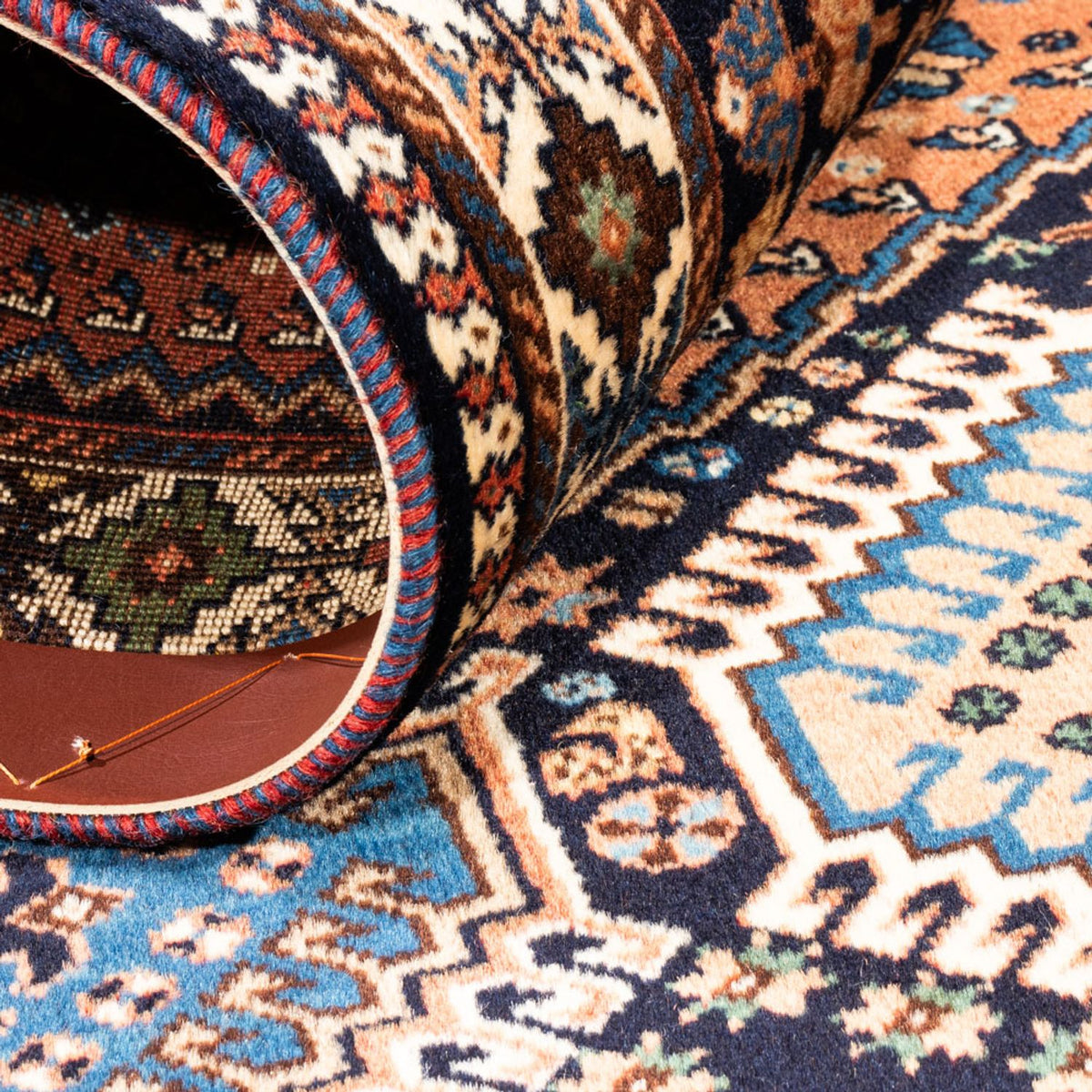 Perser Rug - Nomadic - 127 x 80 cm - red