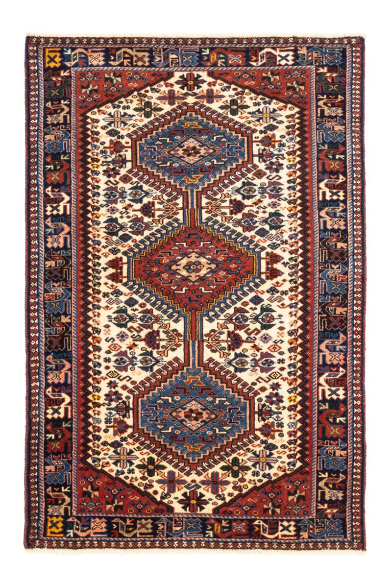 Perser Rug - Nomadic - 122 x 83 cm - cream