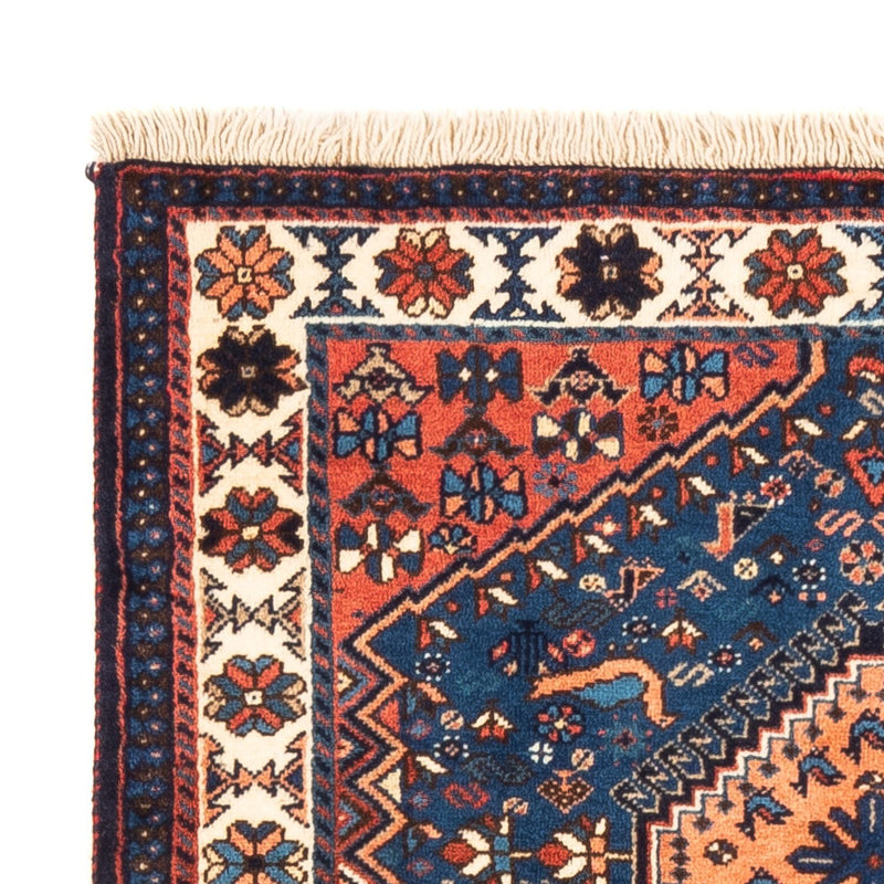 Perser Rug - Nomadic - 127 x 83 cm - blue