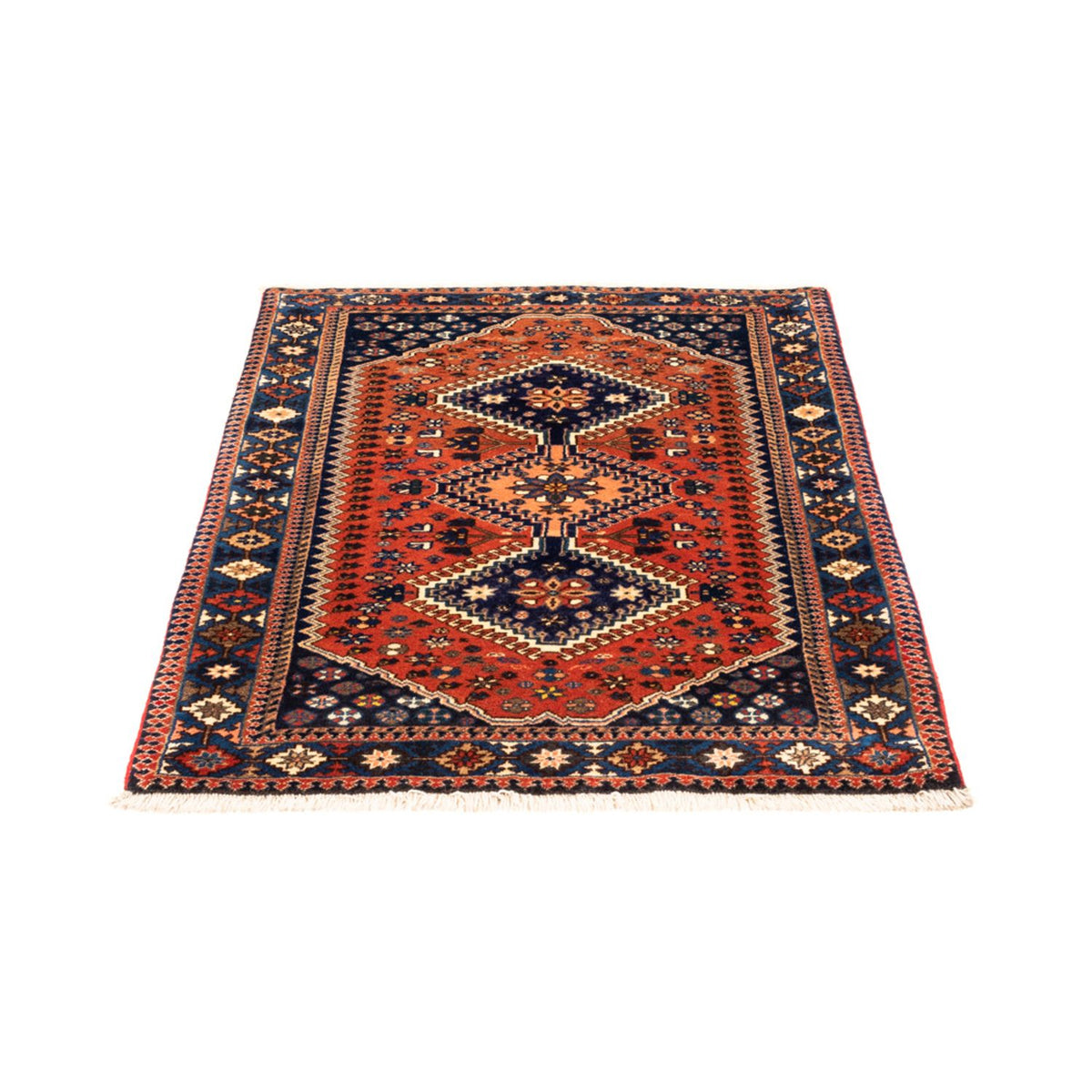 Perser Rug - Nomadic - 122 x 84 cm - red