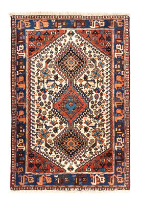 Perser Rug - Nomadic - 123 x 86 cm - cream