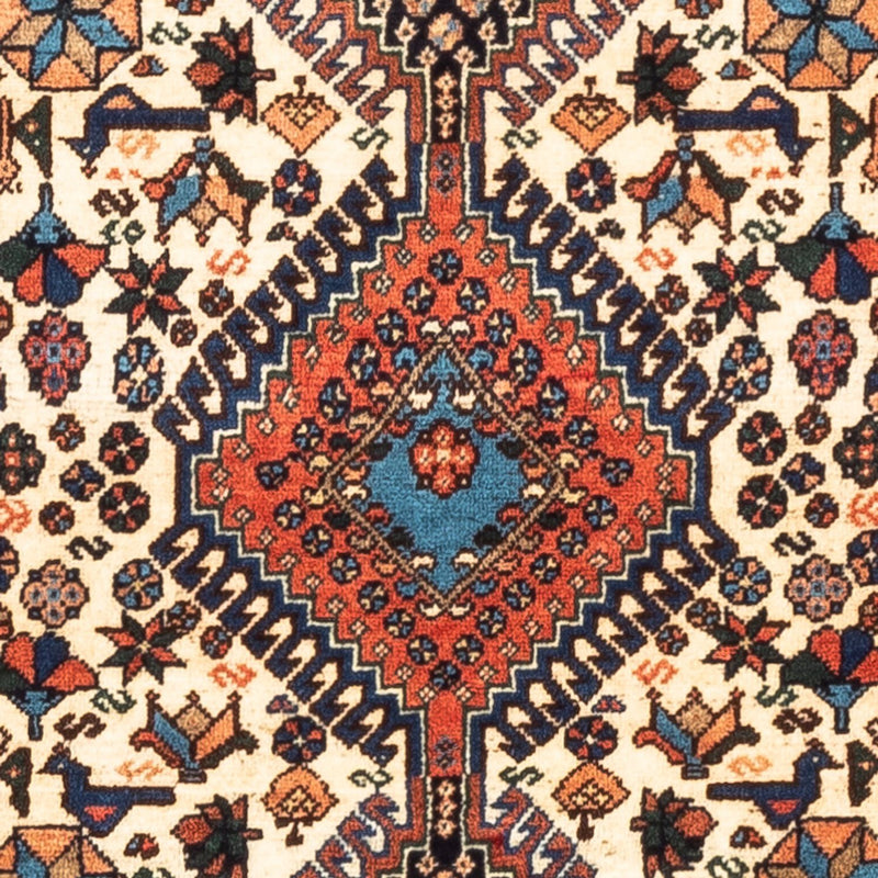 Perser Rug - Nomadic - 123 x 86 cm - cream