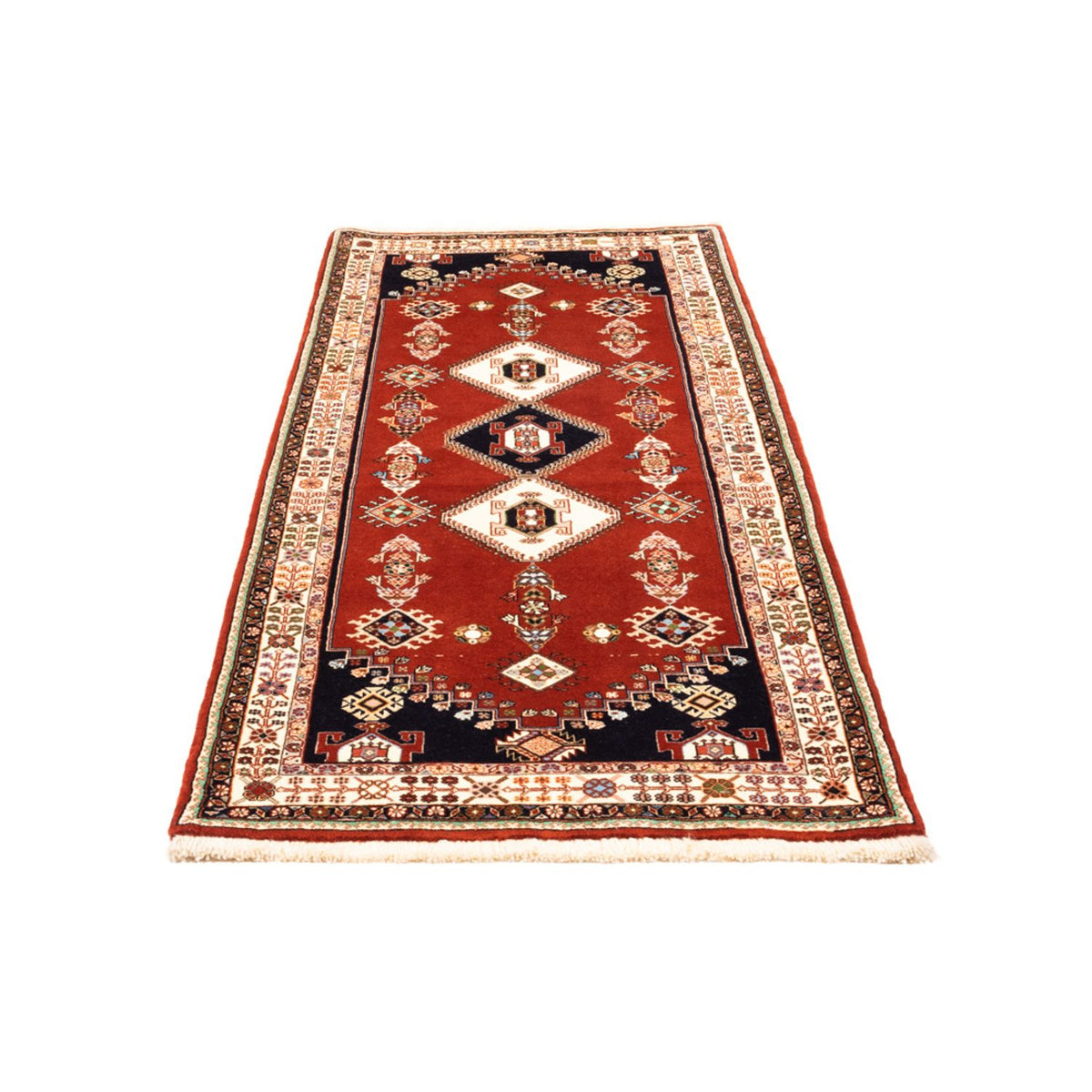 Runner Perser Rug - Nomadic - 208 x 84 cm - red