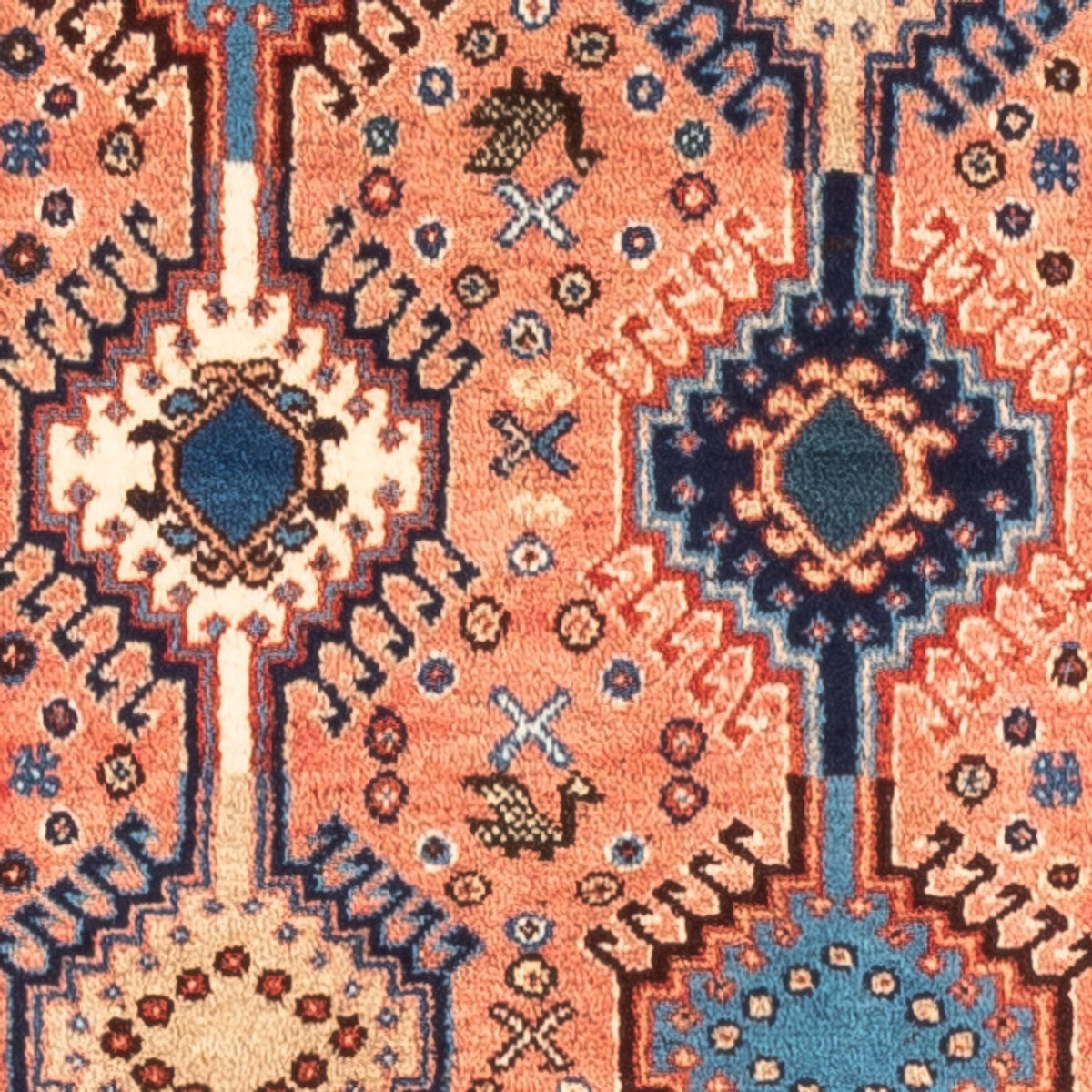 Runner Perser Rug - Nomadic - 185 x 55 cm - red