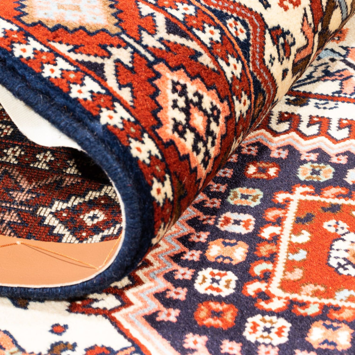 Runner Perser Rug - Nomadic - 215 x 83 cm - cream