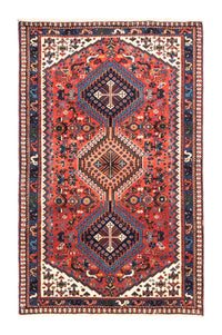Perser Rug - Nomadic - 124 x 80 cm - red