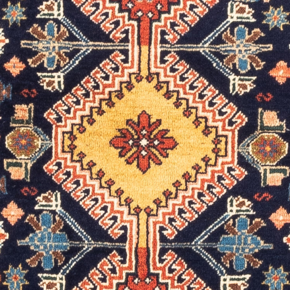 Perser Rug - Nomadic - 120 x 84 cm - dark blue