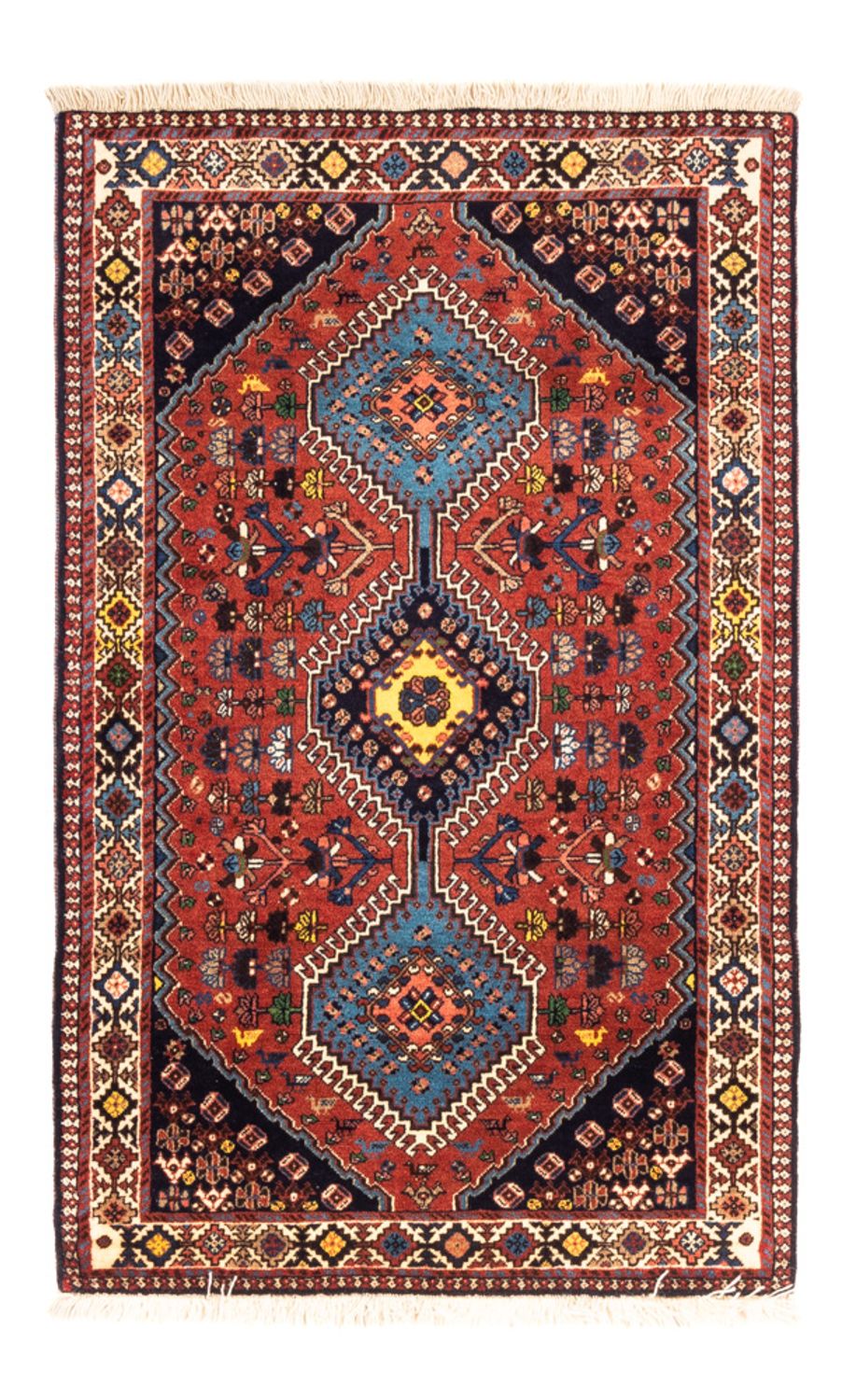 Perser Rug - Nomadic - 130 x 80 cm - red