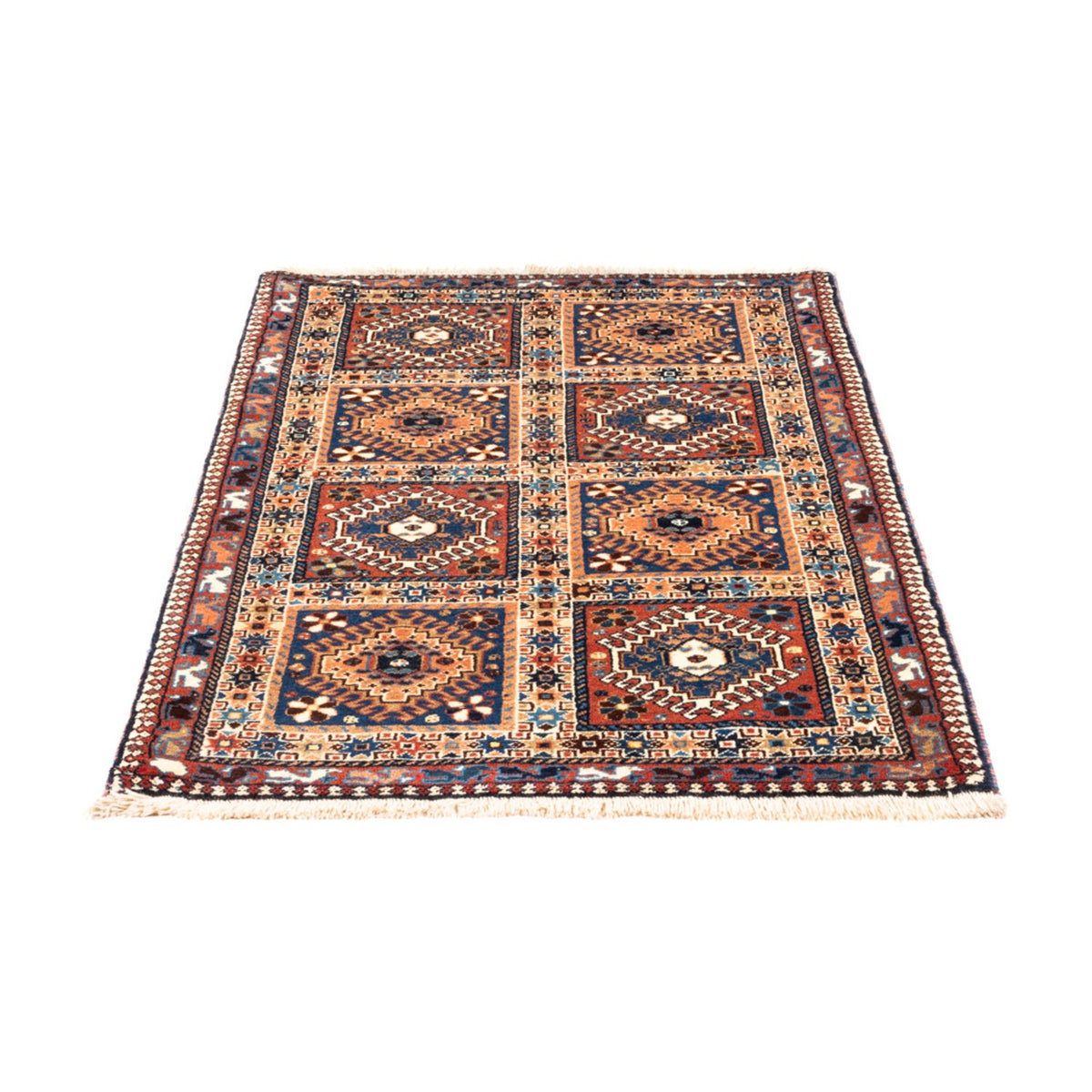 Perser Rug - Nomadic - 132 x 82 cm - multicolored