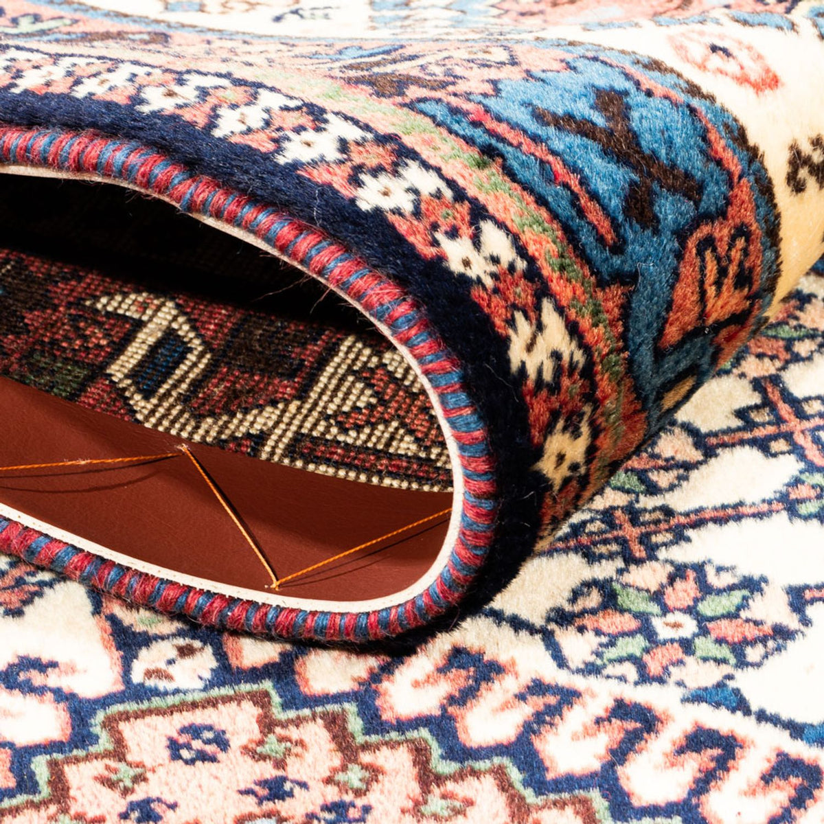 Perser Rug - Nomadic - 130 x 83 cm - cream