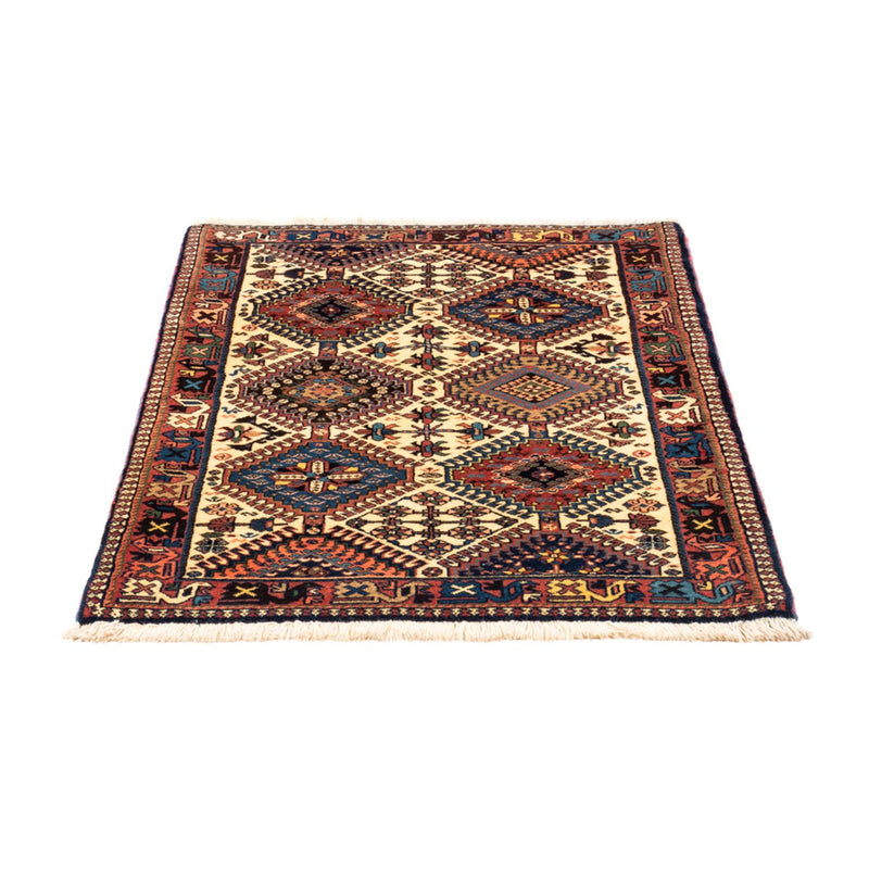 Perser Rug - Nomadic - 130 x 83 cm - cream