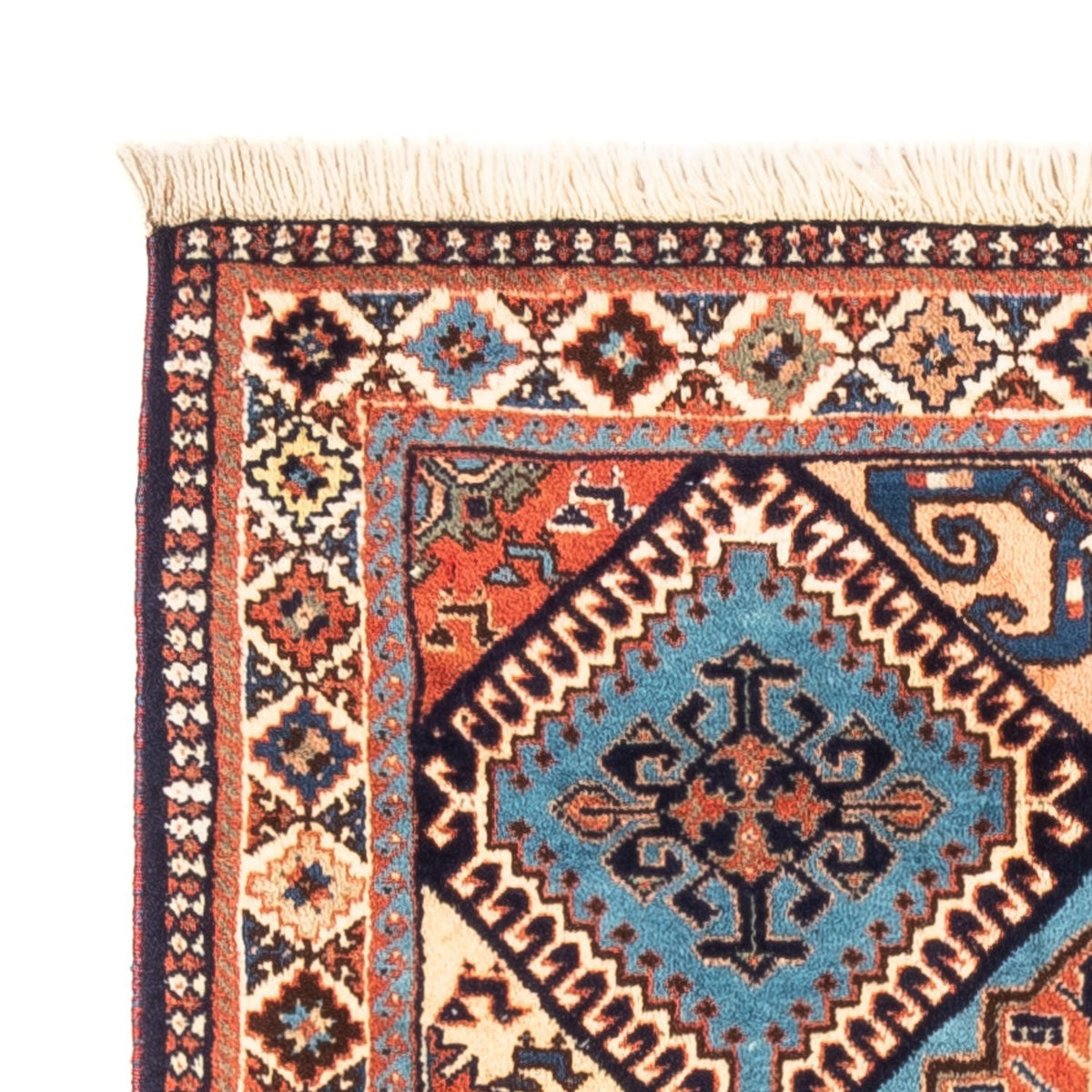 Perser Rug - Nomadic - 126 x 80 cm - multicolored