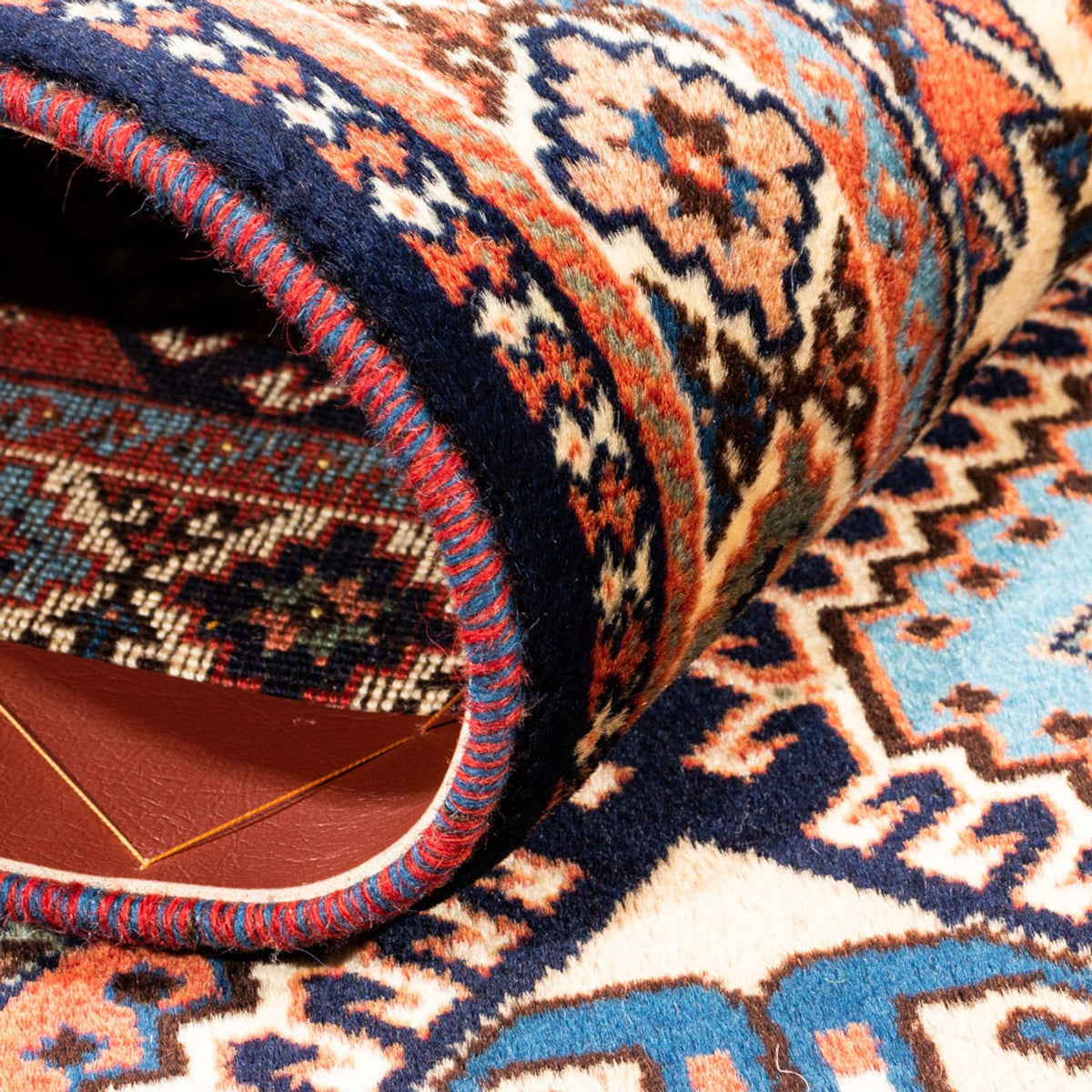 Perser Rug - Nomadic - 126 x 80 cm - multicolored