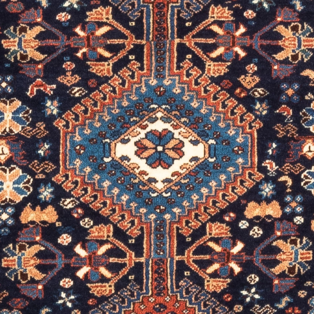 Perser Rug - Nomadic - 125 x 83 cm - dark blue