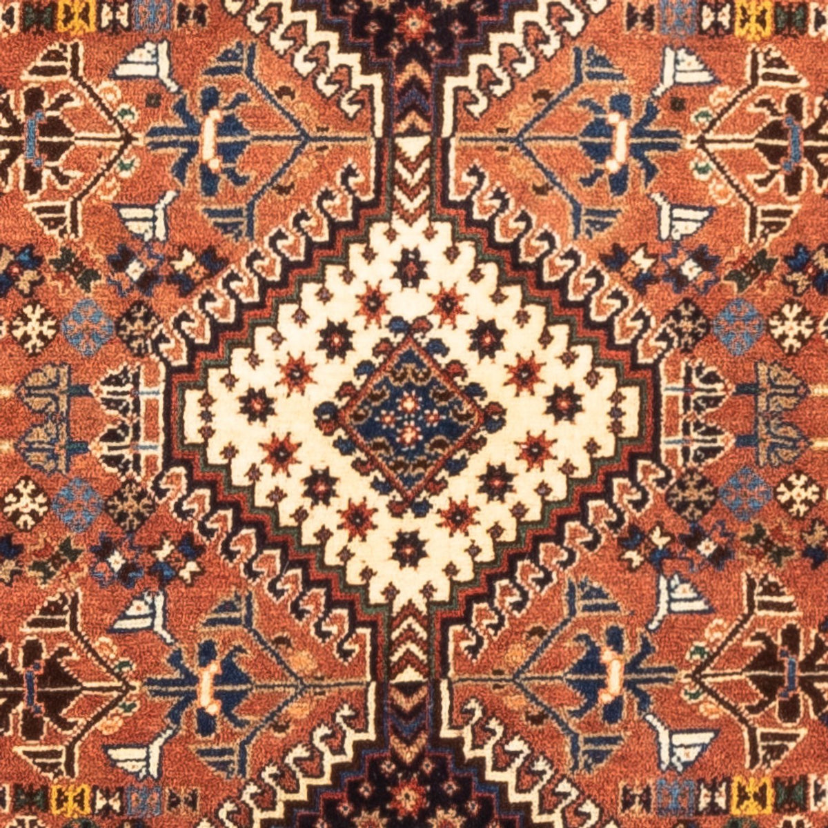 Perser Rug - Nomadic - 127 x 84 cm - red