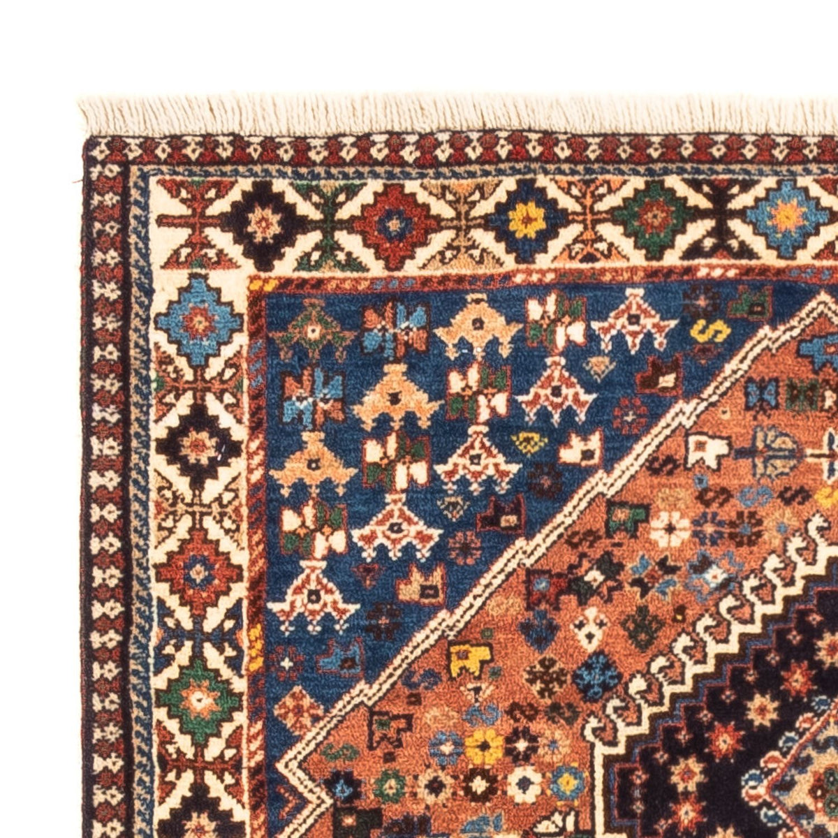 Perser Rug - Nomadic - 127 x 84 cm - red