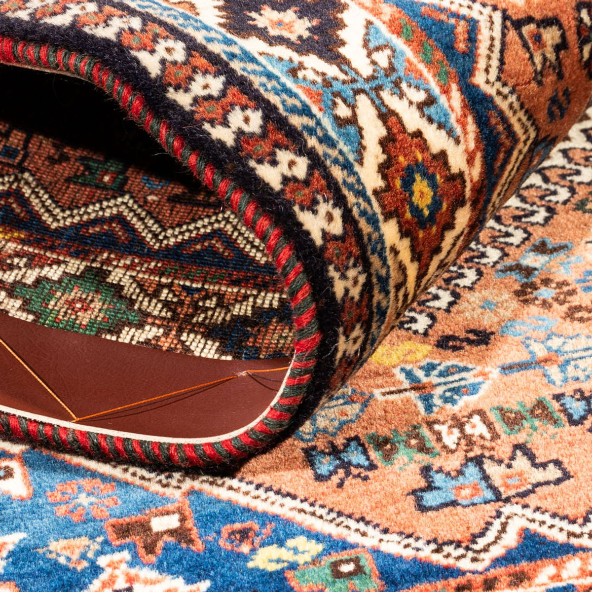 Perser Rug - Nomadic - 127 x 84 cm - red