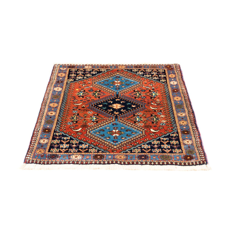 Perser Rug - Nomadic - 123 x 84 cm - red