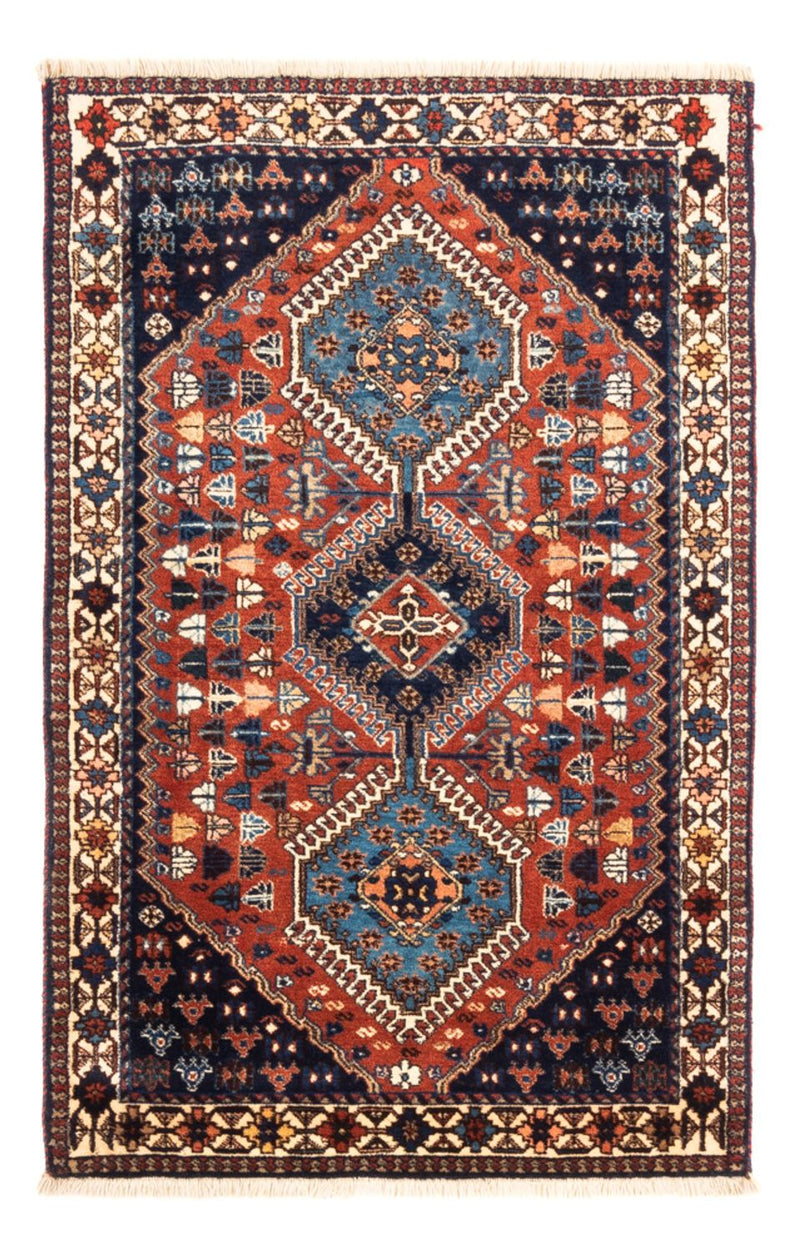 Perser Rug - Nomadic - 130 x 83 cm - red