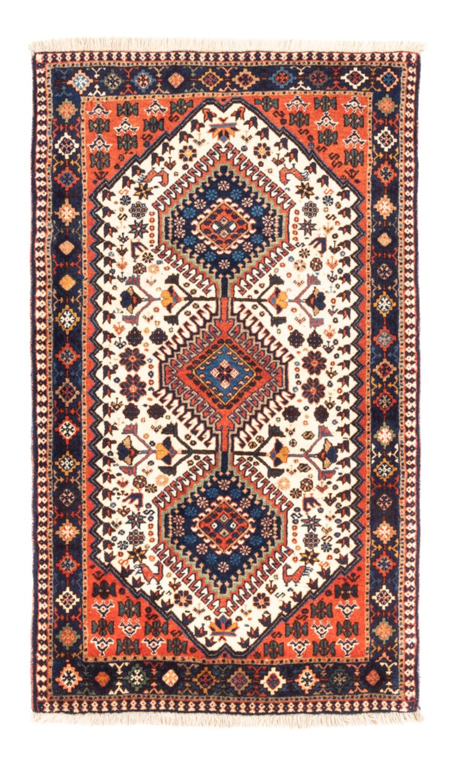 Perser Rug - Nomadic - 136 x 80 cm - cream