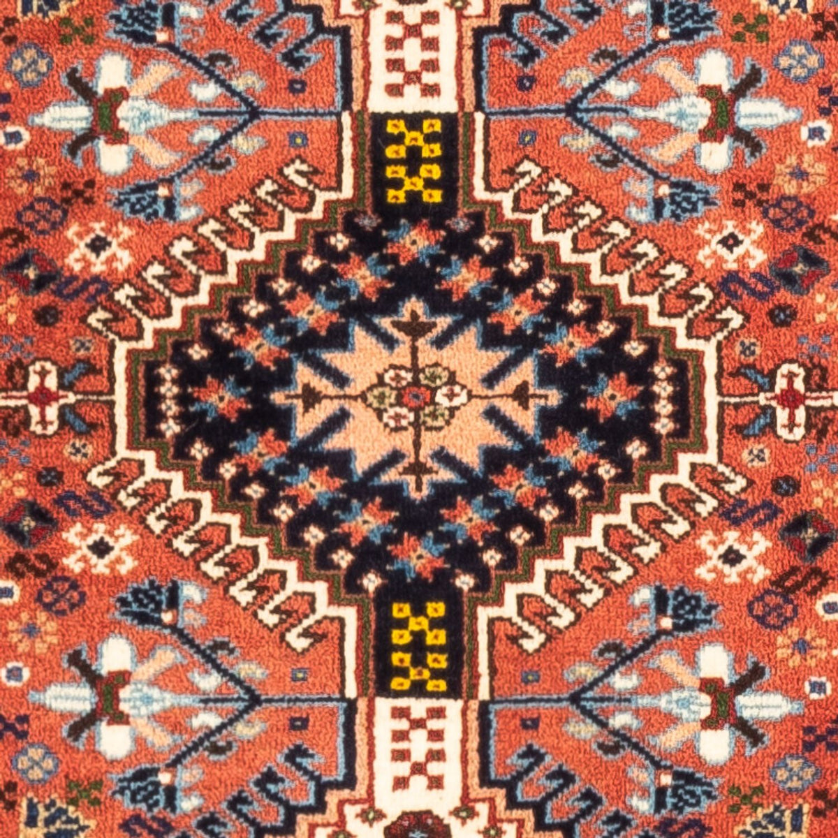 Perser Rug - Nomadic - 133 x 82 cm - red