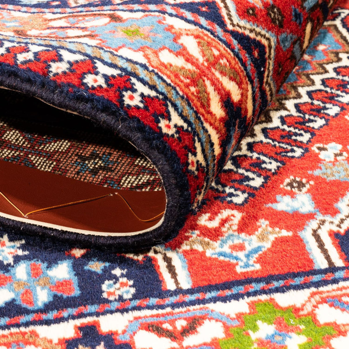 Perser Rug - Nomadic - 123 x 81 cm - red