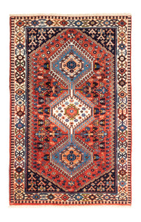 Perser Rug - Nomadic - 125 x 81 cm - red