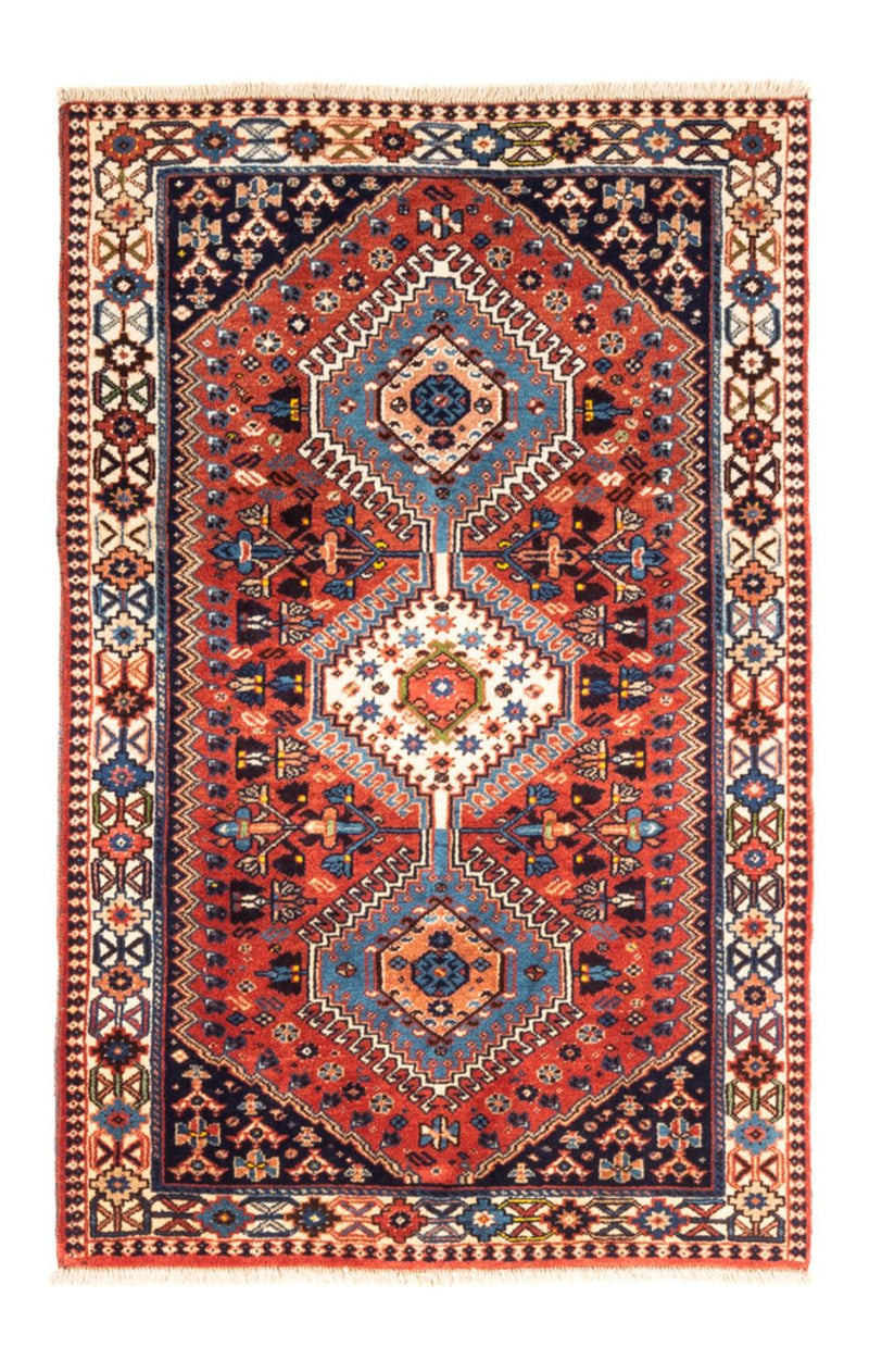 Perser Rug - Nomadic - 125 x 81 cm - red