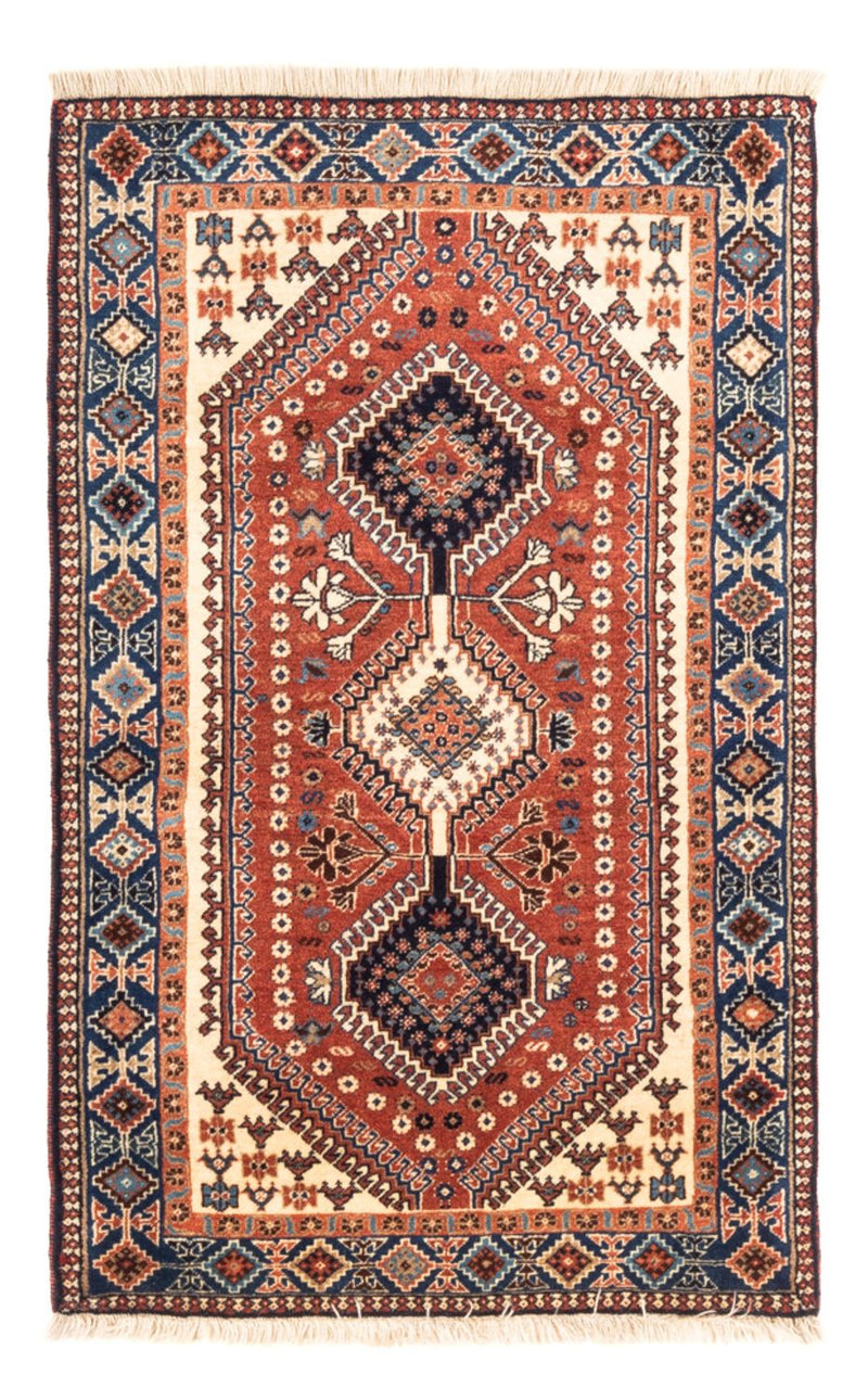 Perser Rug - Nomadic - 131 x 82 cm - red