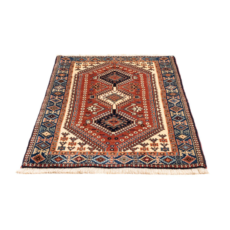 Perser Rug - Nomadic - 131 x 82 cm - red