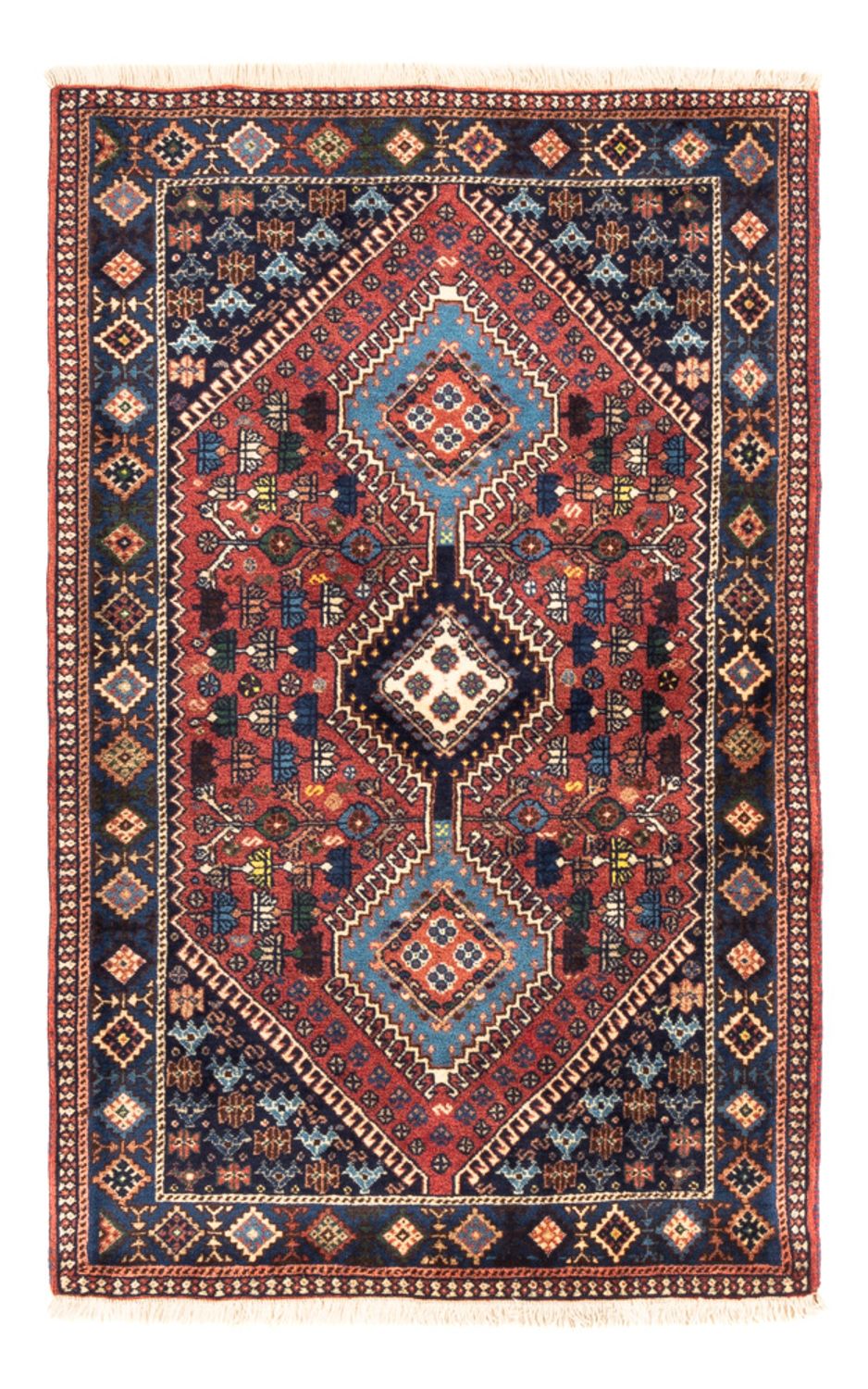 Perser Rug - Nomadic - 130 x 82 cm - red