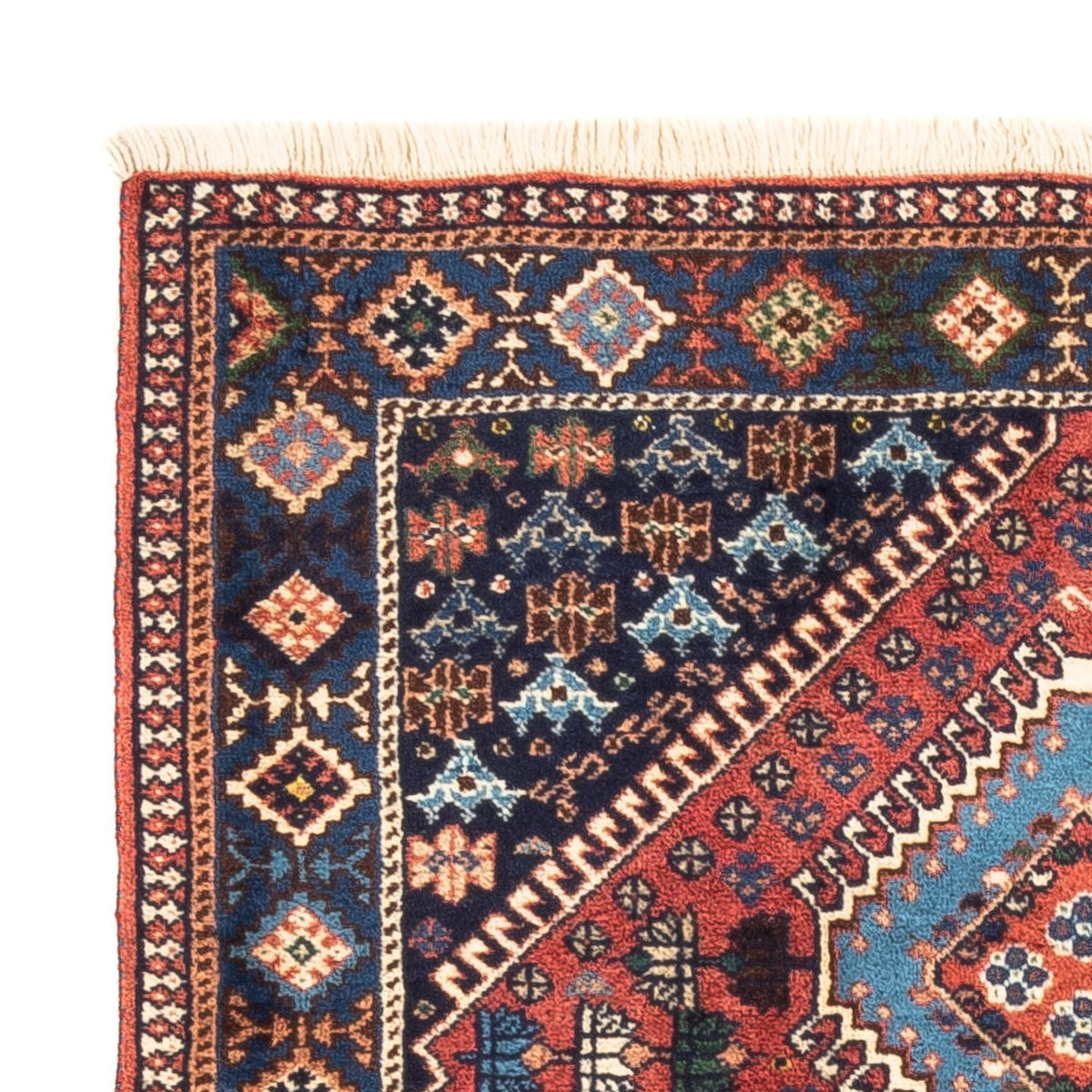 Perser Rug - Nomadic - 130 x 82 cm - red