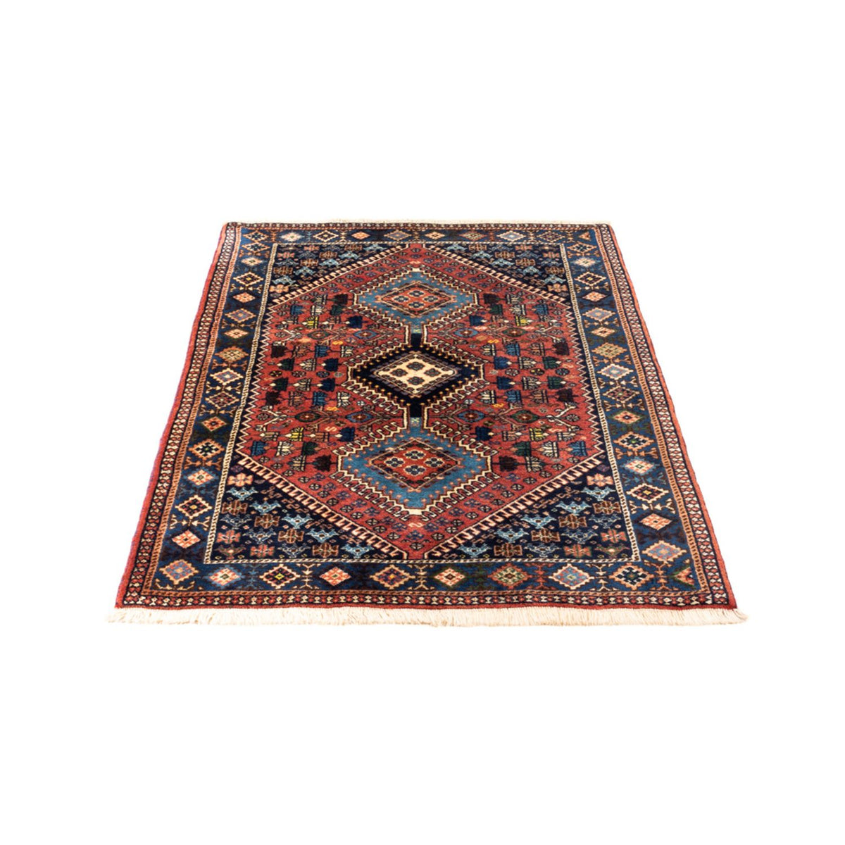Perser Rug - Nomadic - 130 x 82 cm - red