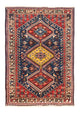 Perser Rug - Nomadic - 120 x 83 cm - dark blue