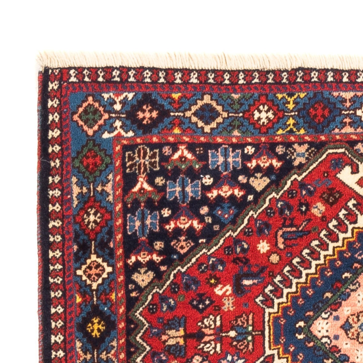 Perser Rug - Nomadic - 122 x 80 cm - red